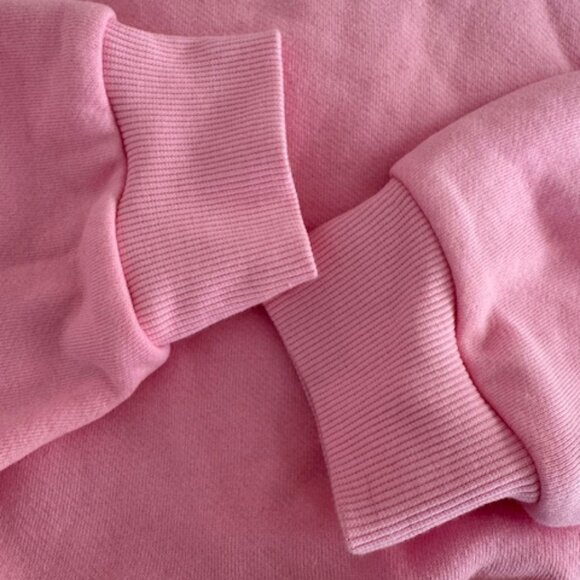 ALO YOGA Pink Cropped Fleece Size M - Picture 4 of 6